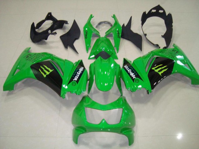 Grünes Monster Kawasaki ZX 250R 08-12 Motorrad Verkleidungen Grünes Monster Kawasaki ZX 250R 08-12 Motorrad Verkleidungen