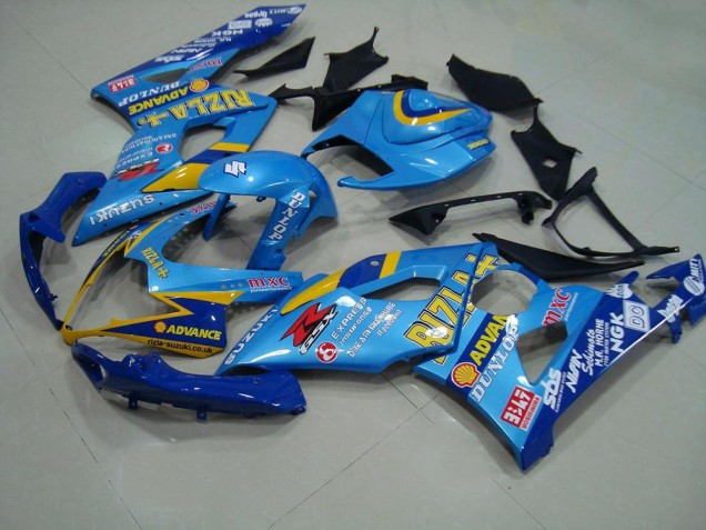 Hell blau Rizla Suzuki GSXR 1000 K5 05-06 Motorrad Verkleidungen Hell blau Rizla Suzuki GSXR 1000 K5 05-06 Motorrad Verkleidungen