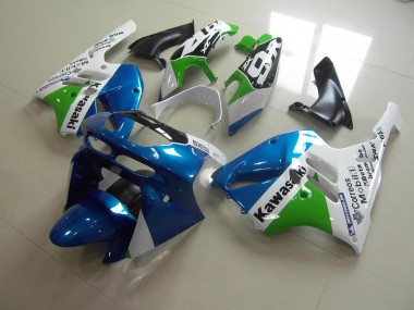 Hell blau Weiß Kawasaki ZX9R 94-97 Motorrad Verkleidungen