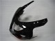 Erschwingliche Suzuki GSXR 600/750 Motorrad Verkleidung 2004-2005 - Glanzendes Schwarz Rot Streifen