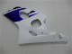 Erschwingliche Suzuki GSXR 600/750 Motorrad Verkleidung 2004-2005 - Weiss Blau Schwarz