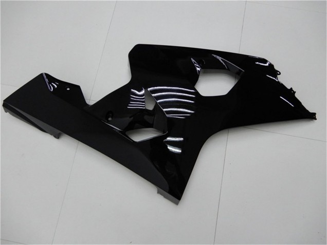 Erschwingliche Suzuki GSXR 600/750 Motorrad Verkleidung 2004-2005 - Glanzendes Schwarz