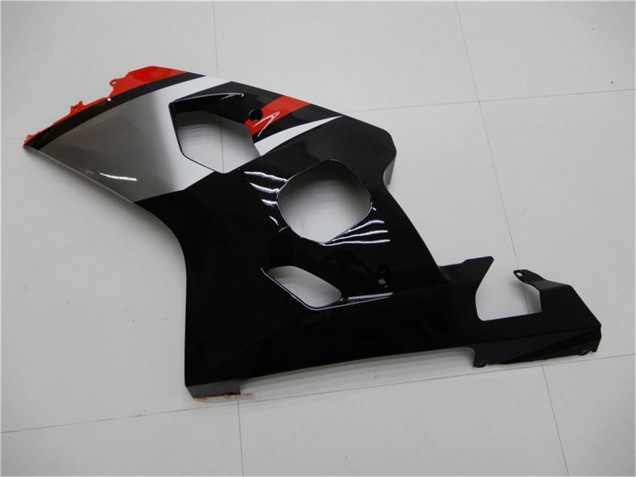 Erschwingliche Suzuki GSXR 600/750 Motorrad Verkleidung 2004-2005 - Rot Silber Schwarz