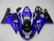 Erschwingliche Suzuki GSXR 600/750 Motorrad Verkleidung 2004-2005 - Blau Glanzendes Schwarz
