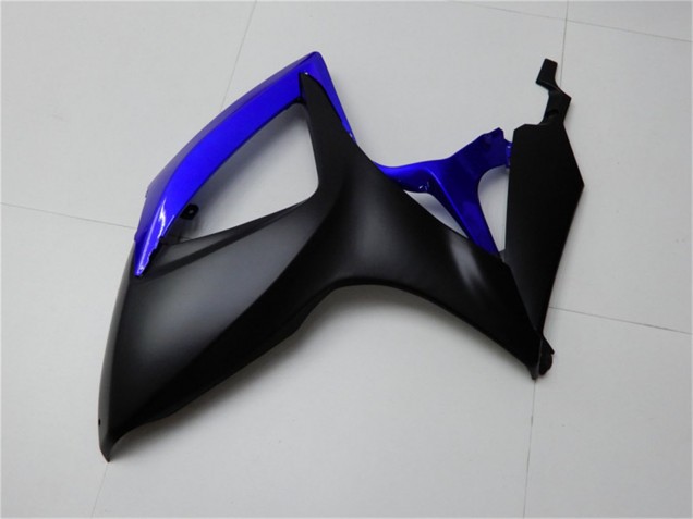 Erschwingliche Suzuki GSXR 600/750 Motorrad Verkleidung 2006-2007 - Blau Matt Schwarz