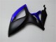 Erschwingliche Suzuki GSXR 600/750 Motorrad Verkleidung 2006-2007 - Blau Matt Schwarz