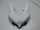 Erschwingliche Suzuki GSXR 600/750 Motorrad Verkleidung 2008-2010 - Silber Weiss Blau Schwarz