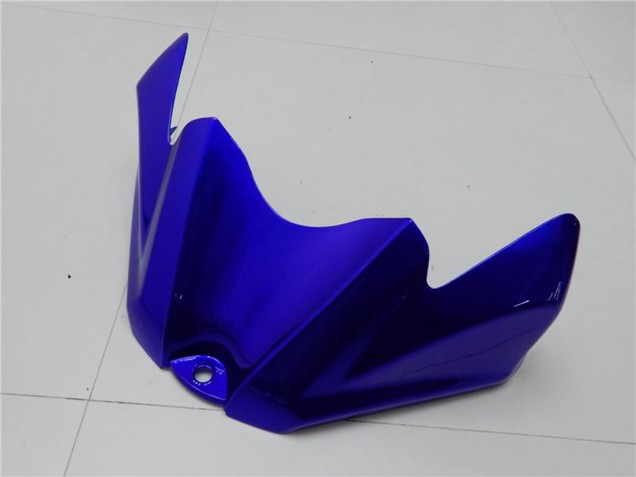 Erschwingliche Suzuki GSXR 600/750 Motorrad Verkleidung 2008-2010 - Weiss Blau Schwarz Rot Linie