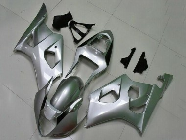 Erschwingliche Suzuki GSXR 1000 Motorrad Verkleidung 2003-2004 - Silber