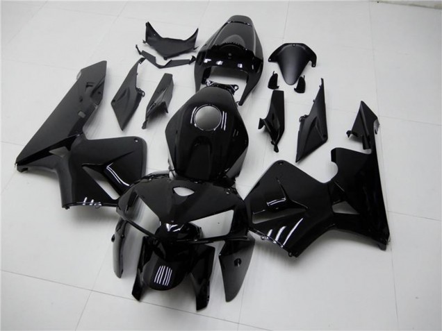 Erschwingliche Honda CBR600RR Motorrad Verkleidung 2005-2006 - Glanzendes Schwarz