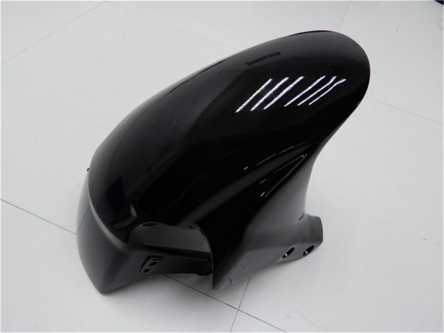 Erschwingliche Honda CBR600RR Motorrad Verkleidung Kit 2005-2006 - Glanzendes Schwarz Rot Flamme