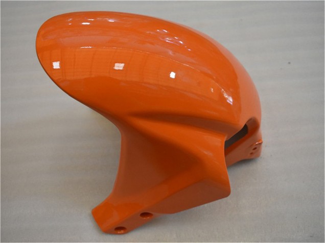 Erschwingliche Honda CBR600RR Motorrad Verkleidung 2005-2006 - Orange Schwarz Flamme
