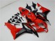 Erschwingliche Honda CBR600RR Motorrad Verkleidung 2007-2008 - Rot Matt Schwarz