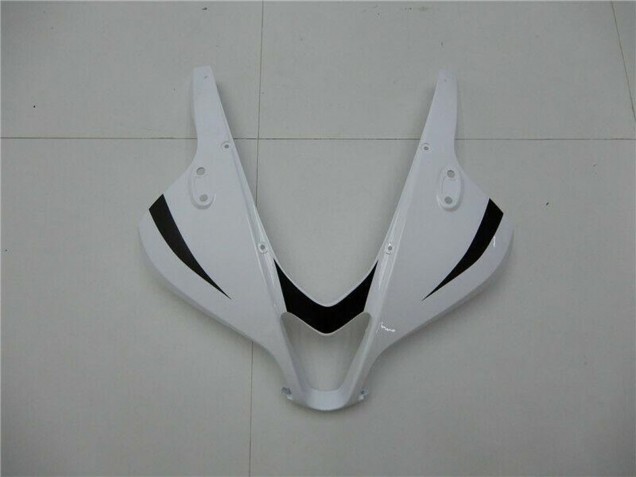 Erschwingliche Honda CBR600RR Motorrad Verkleidung 2007-2008 - Weiss Glanzendes Schwarz