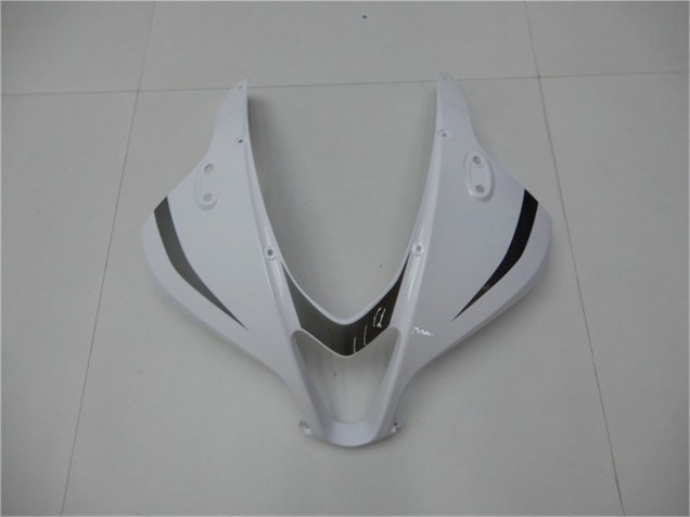 Erschwingliche Honda CBR600RR Motorrad Verkleidung 2009-2012 - Weiss Grau Matt Schwarz