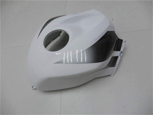 Erschwingliche Honda CBR600RR Motorrad Verkleidung 2009-2012 - Weiss Grau Matt Schwarz