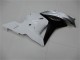 Erschwingliche Honda CBR600RR Motorrad Verkleidung 2009-2012 - Weiss Grau Matt Schwarz