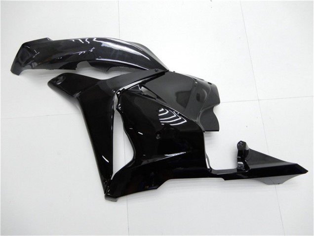 Erschwingliche Honda CBR600RR Motorrad Verkleidung Kit 2009-2012 - Glanzendes Schwarz