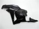Erschwingliche Honda CBR600RR Motorrad Verkleidung Kit 2009-2012 - Glanzendes Schwarz