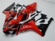 Erschwingliche Honda CBR1000RR Motorrad Verkleidungen Kit 2006-2007 - Rot Glanzendes Schwarz