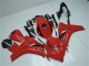 Erschwingliche Honda CBR1000RR Motorrad Verkleidung 2008-2011 - Rot Glanzendes Schwarz