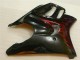 Erschwingliche Honda CBR600 F3 Motorrad Verkleidung 1995-1996 - Glanzendes Schwarz Rot Flamme