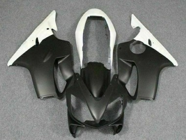 Erschwingliche Honda CBR600 F4i Motorrad Verkleidung 2004-2007 - Weiss Matt Schwarz
