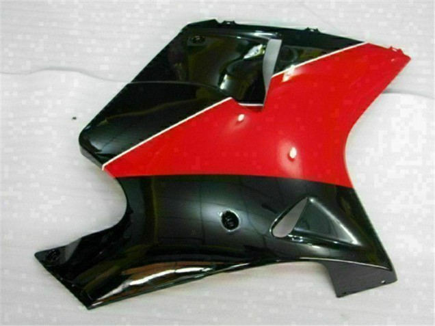 Erschwingliche Honda CBR1100XX Blackbird Motorrad Verkleidung 1996-2007 - Rot Glanzendes Schwarz