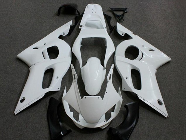 Erschwingliche Yamaha YZF R6 Motorrad Verkleidung 1998-2002 - Unbemalt