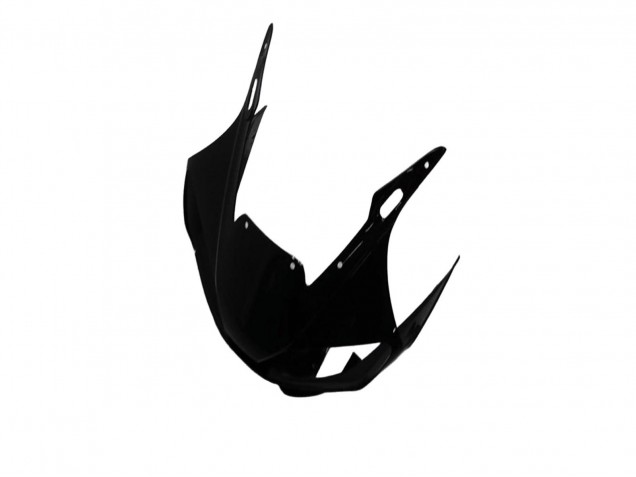 Erschwingliche Yamaha YZF R6 Motorrad Verkleidung 1998-2002 - Glanzendes Schwarz Matt Schwarz