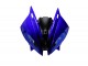 Erschwingliche Yamaha YZF R6 Motorrad Verkleidung 2006-2007 - Blau Matt Schwarz