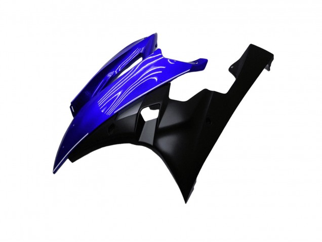 Erschwingliche Yamaha YZF R6 Motorrad Verkleidung 2006-2007 - Blau Matt Schwarz