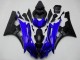 Erschwingliche Yamaha YZF R6 Motorrad Verkleidung 2006-2007 - Blau Matt Schwarz