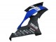 Erschwingliche Yamaha YZF R6 Motorrad Verkleidung 2008-2016 - Weiss Blau Matt Schwarz Yamalube