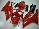 Erschwingliche Kawasaki ZX6R Motorrad Verkleidung Kit 2003-2004 - Rot