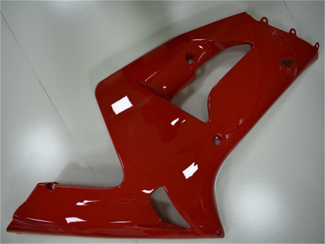 Erschwingliche Kawasaki ZX6R Motorrad Verkleidung Kit 2003-2004 - Rot