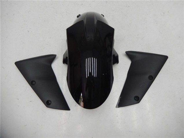 Erschwingliche Kawasaki ZX6R Motorrad Verkleidung 2007-2008 - Glanzendes Schwarz