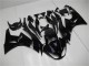 Erschwingliche Kawasaki ZX6R Motorrad Verkleidung 2009-2012 - Glanzendes Schwarz