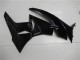 Erschwingliche Kawasaki ZX6R Motorrad Verkleidung 2009-2012 - Glanzendes Schwarz