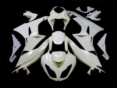Erschwingliche Kawasaki ZX6R Motorrad Verkleidung 2009-2012 - Unbemalt