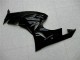 Erschwingliche Kawasaki ZX6R Motorrad Verkleidung 2009-2012 - Glanzendes Schwarz Grun