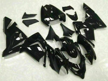Erschwingliche Kawasaki ZX10R Motorrad Verkleidung 2004-2005 - Glanzendes Schwarz