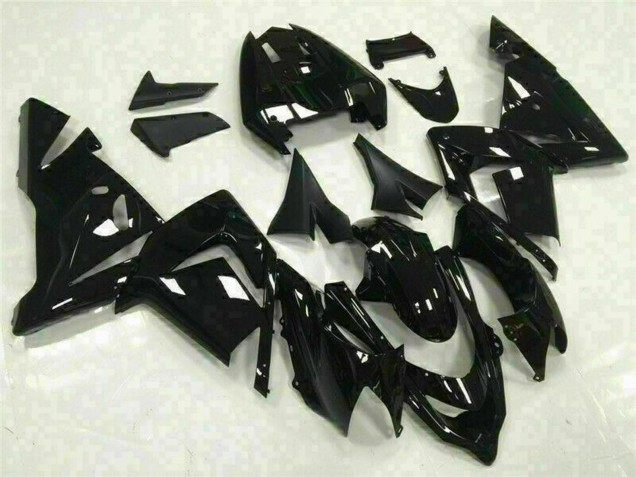 Erschwingliche Kawasaki ZX10R Motorrad Verkleidung 2004-2005 - Glanzendes Schwarz