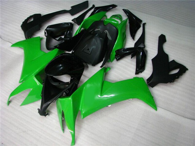 Erschwingliche Kawasaki ZX10R Motorrad Verkleidung Kit 2008-2010 - Grun Schwarz