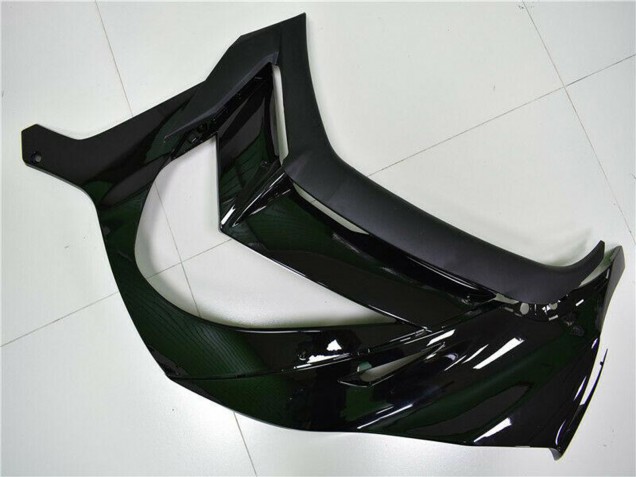 Erschwingliche Kawasaki ZX10R Motorrad Verkleidung 2011-2015 - Glanzendes Schwarz