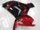 Erschwingliche Kawasaki ZX14R ZZR1400 Motorrad Verkleidung 2006-2011 - Rot Schwarz