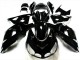 Erschwingliche Kawasaki ZX14R ZZR1400 Motorrad Verkleidung 2006-2011 - Glanzendes Schwarz