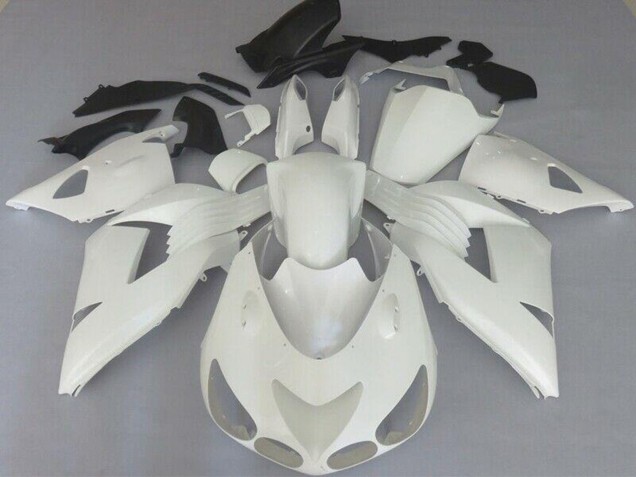 Erschwingliche Kawasaki ZX14R ZZR1400 Motorrad Verkleidung 2006-2011 - Unbemalt