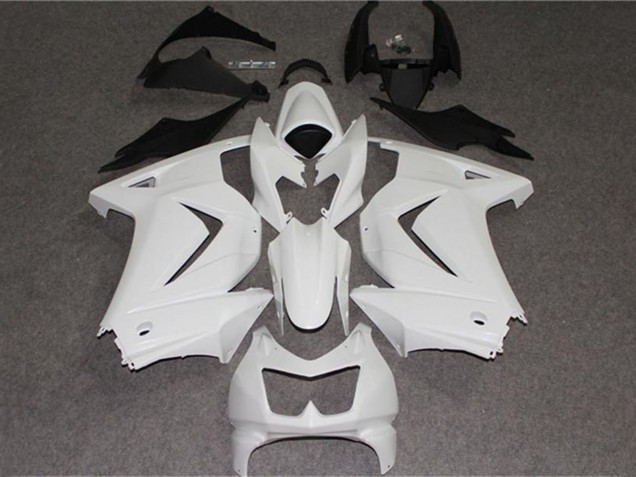 Erschwingliche Kawasaki EX250 Motorrad Verkleidung 2008-2012 - Unbemalt