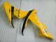 Erschwingliche Yamaha YZF R1 Motorrad Verkleidung 2004-2006 - Gelb Glanzendes Schwarz Dunlop 50